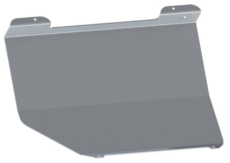 Rectangular auxiliary tank shield on white 3D background