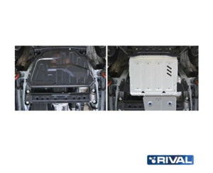 RIVAL Shield - Gearbox - 3mm Aluminum - Mitsubishi Pajero 1999+