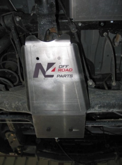 N4 offroad protection mounted under a vehicle on the deck