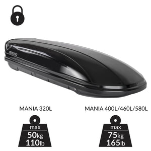 Menabo Roof Box - MANIA 320L