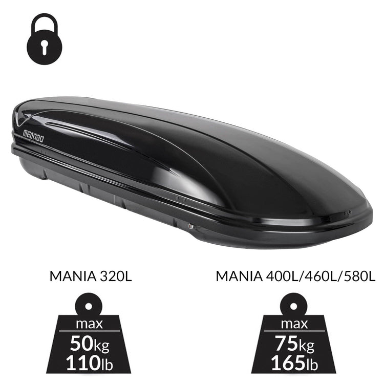 Menabo Roof Box - MANIA 460L