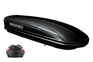 Menabo roof box - MANIA 460L Black Gloss / Duo ( Left & Right opening)