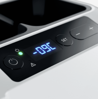 luminous display for temperature control on a 4X4 fridge