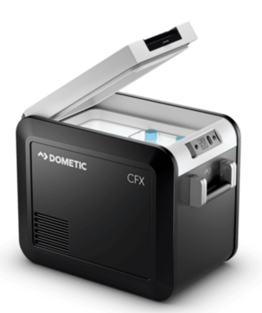 Dometic CFX open cooler on white background