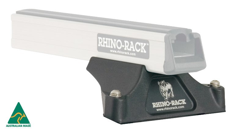 Universal mounting feet rhinorack with gray bar on top