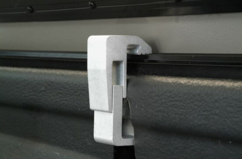 metal hook in a pickup truck Bed Truck