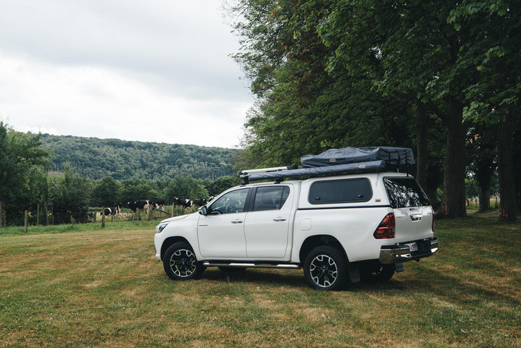 Canopy Hardtop ARB Classic - Mitsubishi L200 2006 to 2015 Double Cab Double Cab / Smooth / Aluminum Windows Left Sliding and Right Hinged