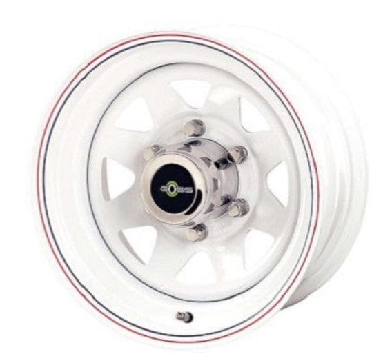 Steel wheel GOSS Triangular (choice of size and color) - Jeep Grand Cherokee WG/WJ White - 7x16 5x127 ET10 CB84