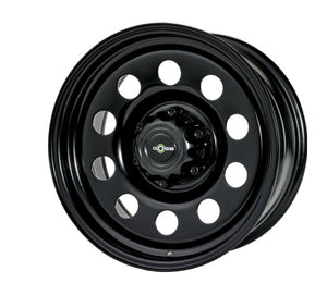 Black Mitsubishi Pajero offroad steel rim