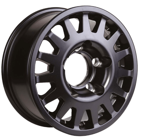 Alloy wheel MANANO 8x17 5x120 ET30 CB72.6 - Volkswagen Transporter T6 - (color of choice) Black