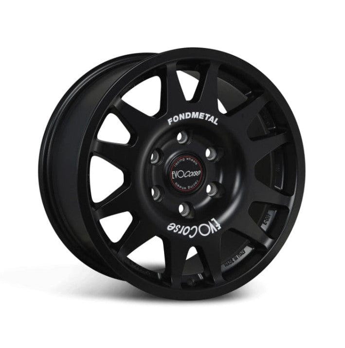 Reinforced aluminium rim - EVO CORSE - Dakar Zero - 7X16" ET10 NOIR MAT