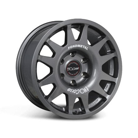 evo corse rim on dark grey white background