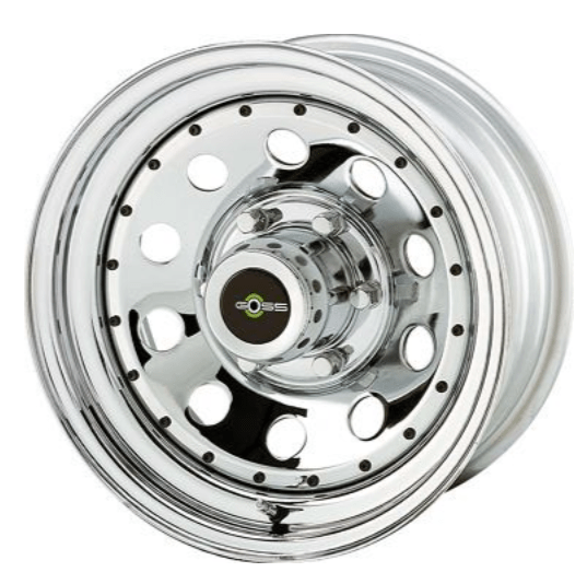 Rim GOSS Modular Chrome 7x16 6x139.7 ET0 CB110 - Toyota Land Cruiser 80