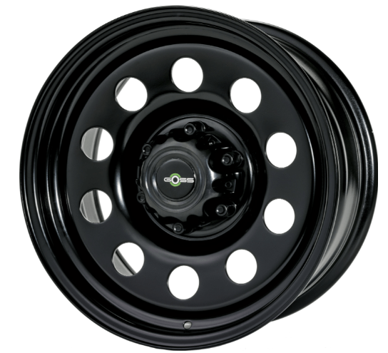 Rim GOSS Modular II - Black 7x17 6x139.7 ET20 CB106.1 - Toyota Prado 150