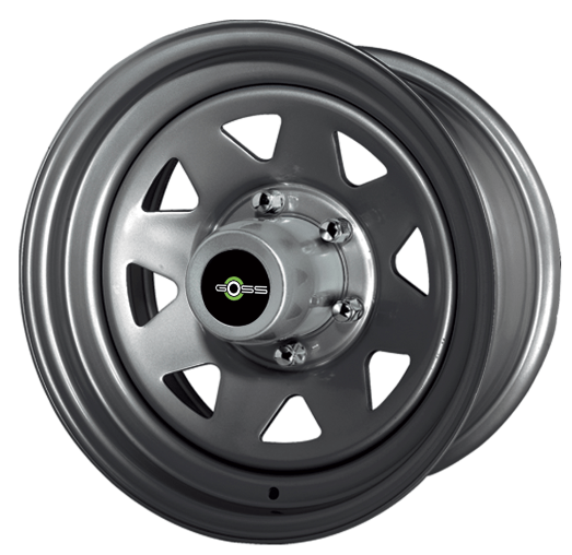 Wheel GOSS triangular grey 7x16 5x150 ET5 CB113 - Toyota HZJ 78/79