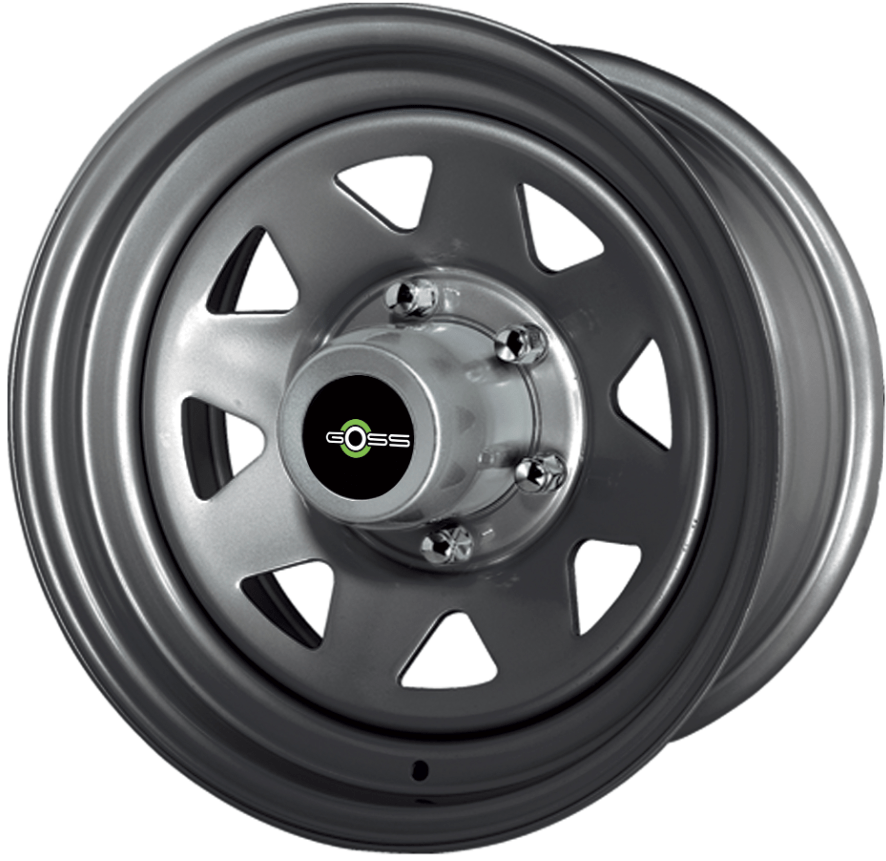 Rim GOSS Triangular grey 7x16 5x165.1 ET11 CB125 - Land Rover Defender