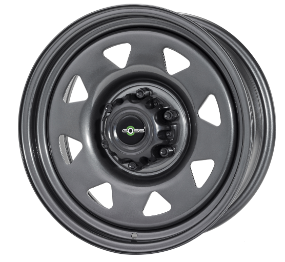 Rim GOSS Triangular grey II 7x17 6x139.7 ET20 CB106.1 - Toyota Hilux Vigo