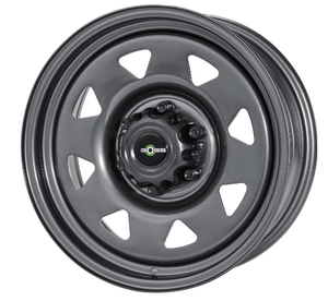 Wheel GOSS Triangular grey II - 7x17 6x139.7 ET20 CB106.1 - Toyota Prado 150