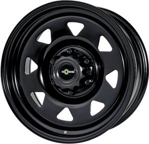 Rim GOSS Triangular II 7x17 5x127 CB71.6 ET20. Black