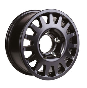 Manano black alloy wheels for Pathfinder R51