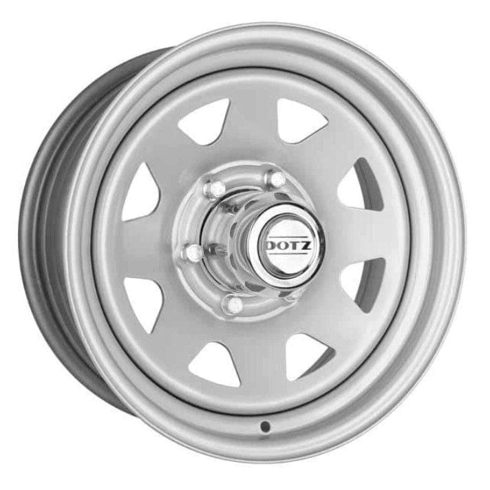 DOTZ Silver wheels - Suzuki (7x15 ET-12 5x139.7)