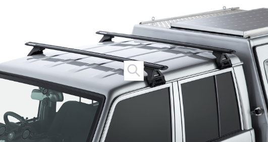 1-2 roof rack kit Rhinorack - Toyota Land Cruiser 79 Double Cab