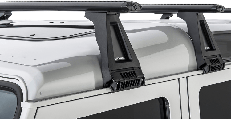 Kit 1 to 4 roof bars Rhinorack - Land Rover Defender 90/110/130 1993-2020