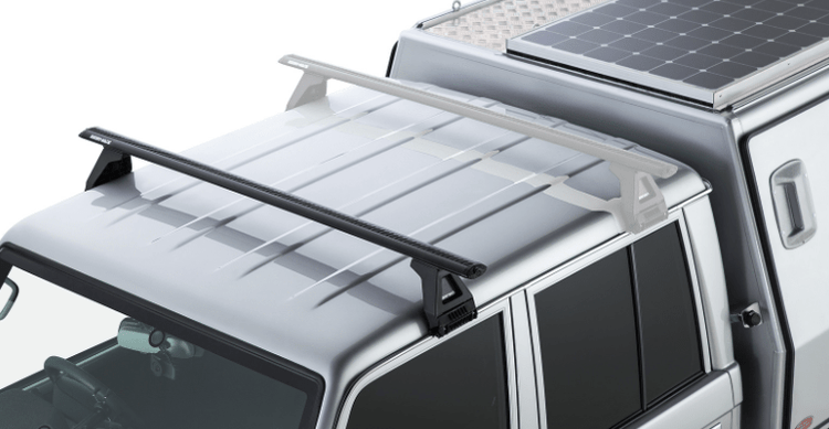 Kit 1 roof bar Rhinorack - Toyota Land Cruiser 79 Chassis Cab