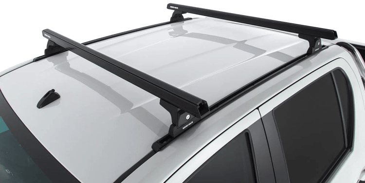 Kit 2 square roof bars Rhinorack - Isuzu Dmax 2020+ Double cab