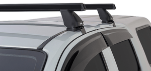 Kit 2 HD roof racks (square) Rhinorack - Isuzu D-max 2012-2020 - Clamps