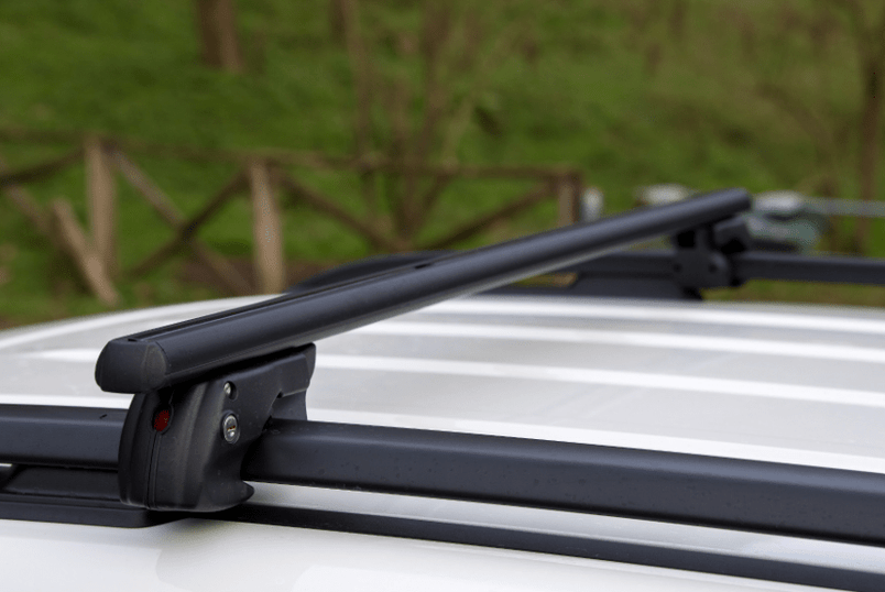 Kit 2 Menabo "Sherman" roof bars on original bars - Toyota Prado 120