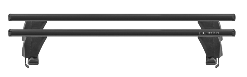 Set of 2 black Menabo roof bars - Toyota Hilux Revo 2015+