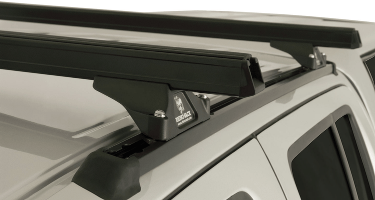 Kit 2 roof racks Rhinorack - Nissan Navara D40 double cab