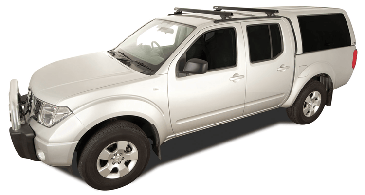 Kit 2 roof racks Rhinorack - Nissan Navara D40 double cab