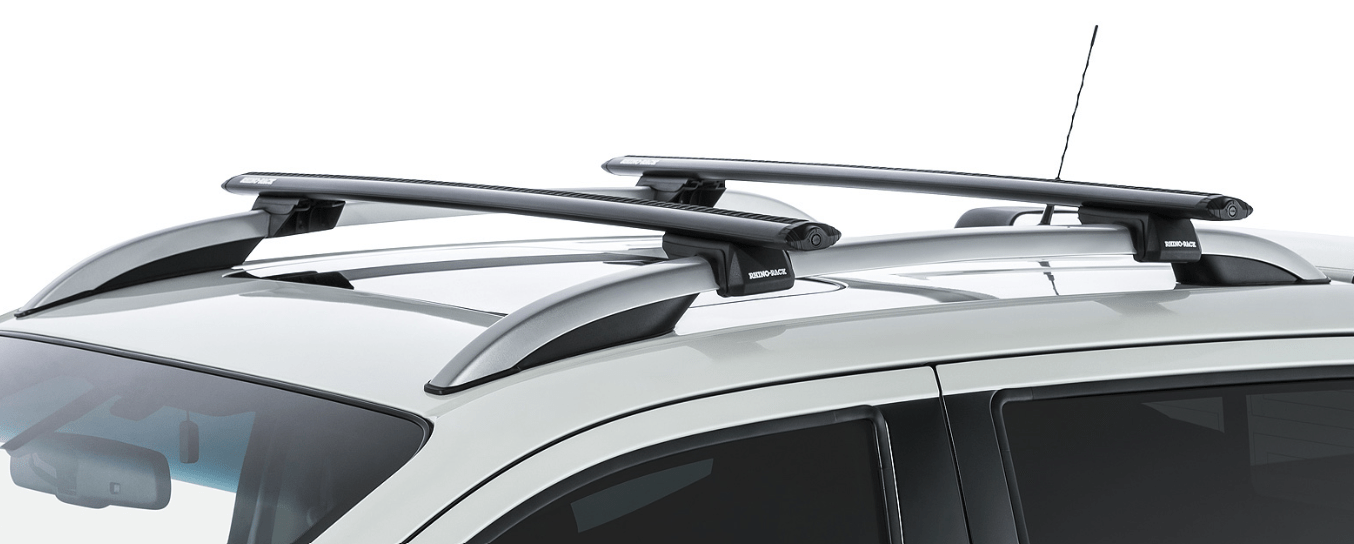 Kit 2 roof bars Rhinorack on longitudinal bars - Nissan Navara D23 NP300