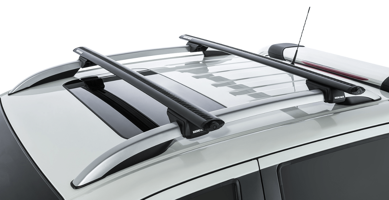 Kit 2 roof bars Rhinorack on longitudinal bars - Nissan Navara D23 NP300