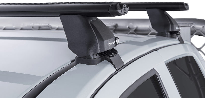 Kit 2 Vortex roof racks (oval) - Isuzu D-max 2012-2020 - Clamps