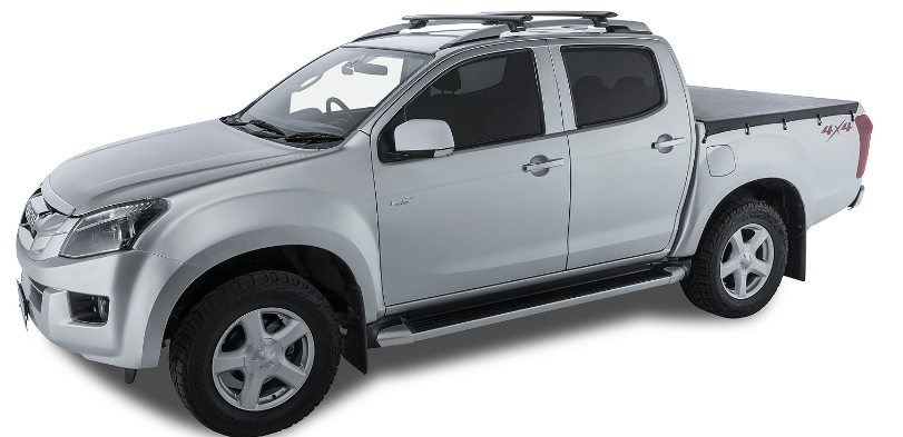 Kit 2 Vortex roof bars (oval) - Isuzu D-max 2012-2020 - on original bars