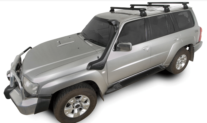 Kit 3 roof bars Rhinorack - Nissan Patrol Y61