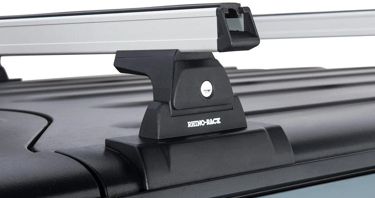 Roof rack kit RHINORACK - Jeep Wrangler JK - backbone system