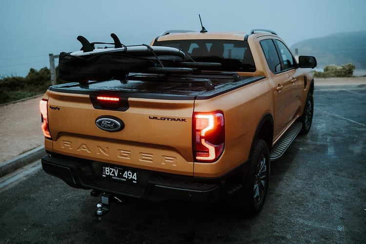 Roof Rack Kit on Cover Bed Truck Mountain Top | Ford Ranger Raptor 2022+