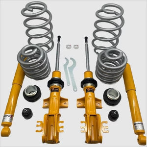 Complete suspension kit with 45mm extension for Volkswagen T5 & T6.1