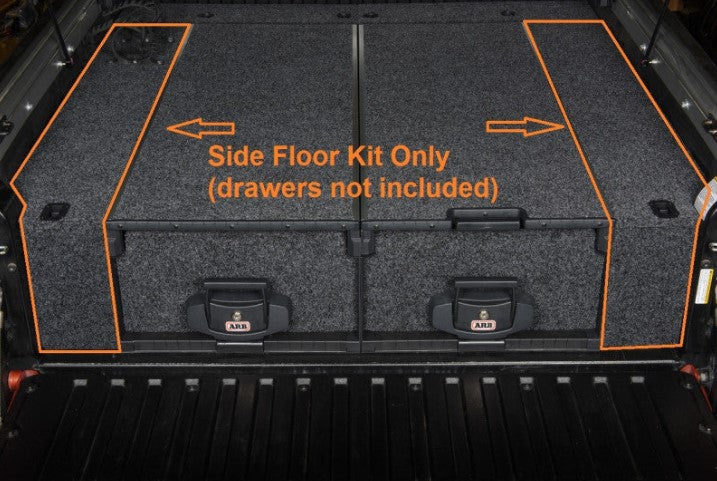 kit arb drawers with side finishes highlighted in orange