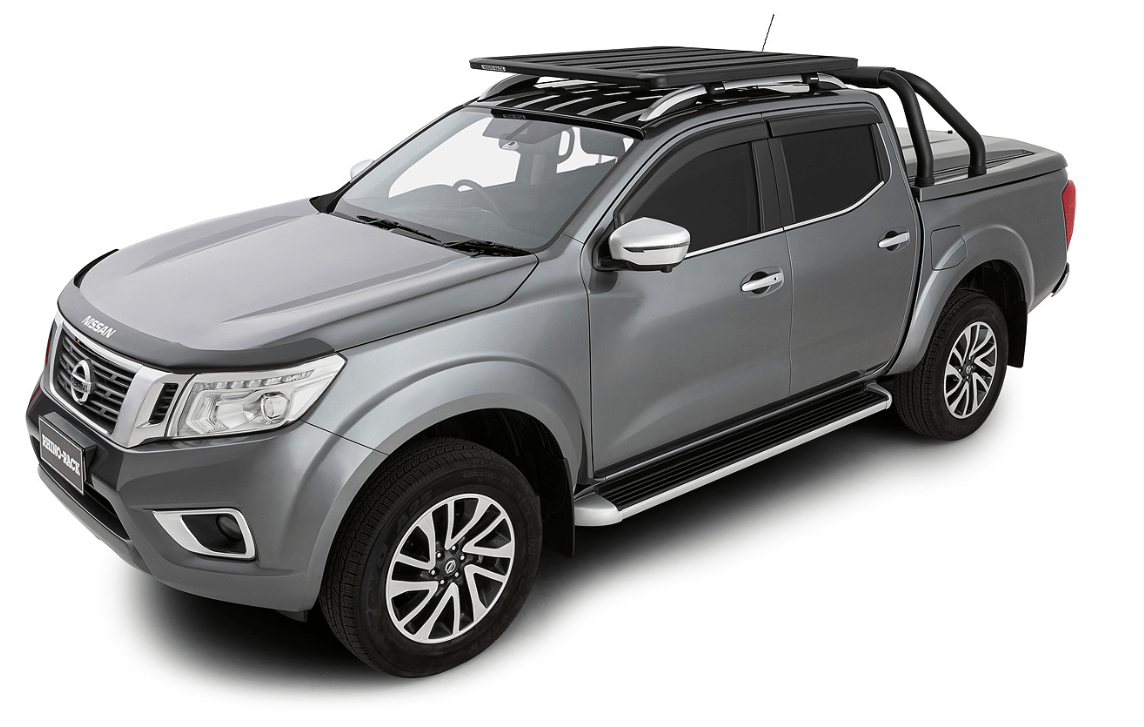 Roof rack kit Rhinorack on original bars - Nissan Navara D23 NP300 2015+ 1328*1236mm