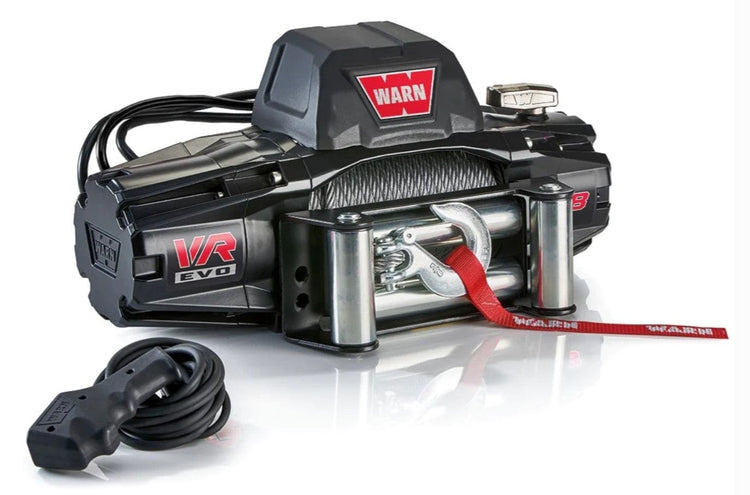 N4 Offroad turntable + winch kit - Ford Ranger 2012-2019 Winch Warn VR-Evo 8 - 3.6T - steel cable