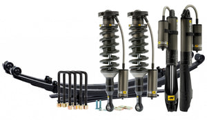 BP51 suspension kit with leaf springs and shock absorbers