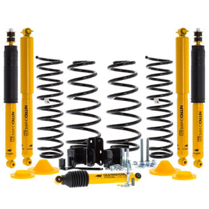 OME suspension kit - Land Rover Defender 110 (choice of settings) 2.5L Diesel / 75kg - steel bumpers / 150kg