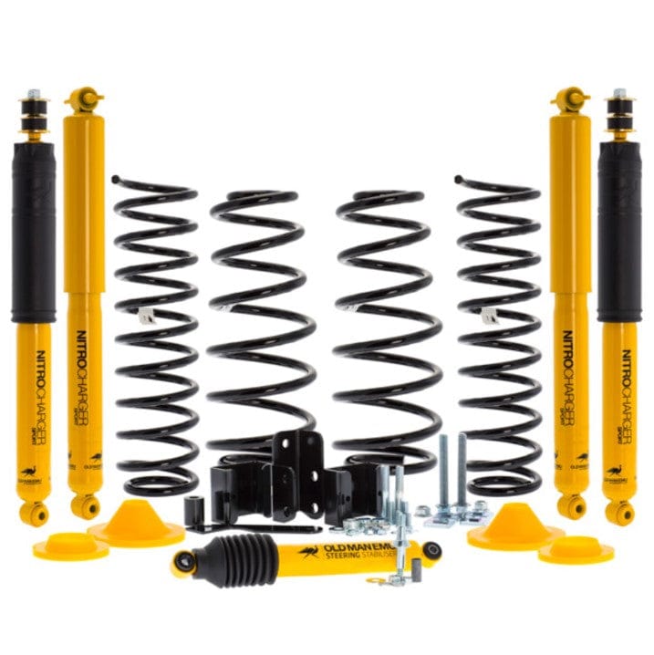 OME suspension kit - Land Rover Discovery 2 (choice of settings) 75kg - steel bumpers / 100kg