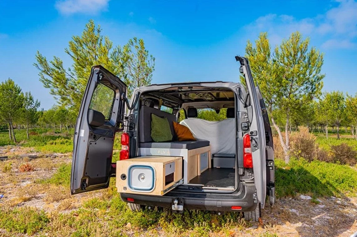 Drawer bed for layout VAN