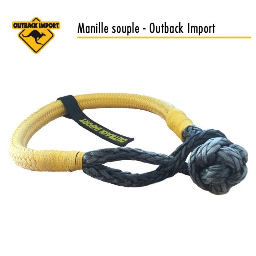 Outback Import fiber winch shackle